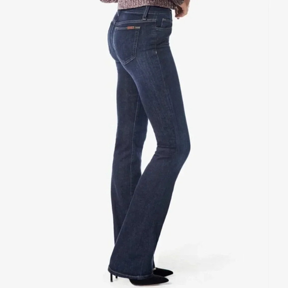 Joe's Jeans Anthropologie Honey Fit Low Rise Dark Denim Hale Wash Bootcut Sz 26. - Picture 3 of 16